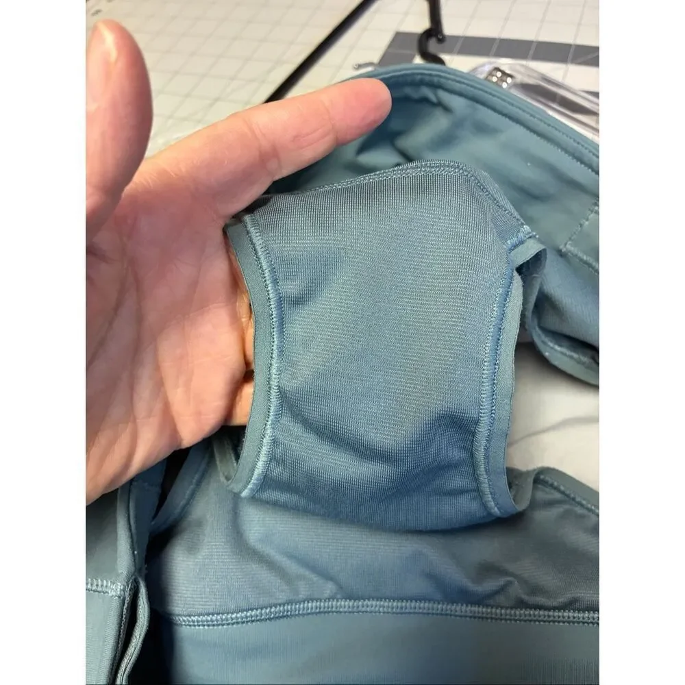 Lululemon Run Times Shorts II 4” in Azurite Mint Tint Multi Mystic Green Size 6